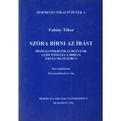 Szóra bírni az írást