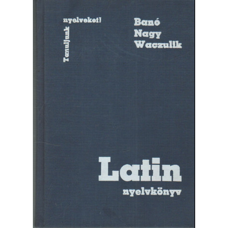 Latin nyelvkönyv