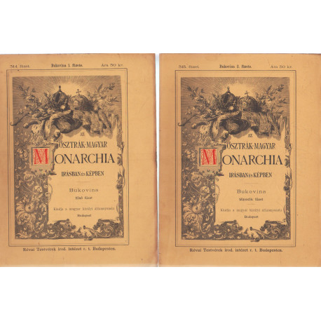 Az Osztrák-Magyar Monarchia írásban és képben XVII. kötet (füzetekben)