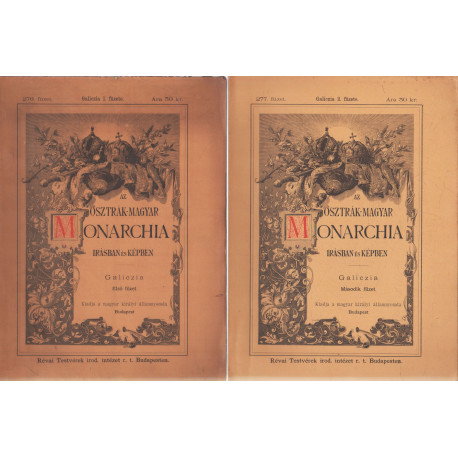 Az Osztrák-Magyar Monarchia írásban és képben XVI. kötet (füzetekben)