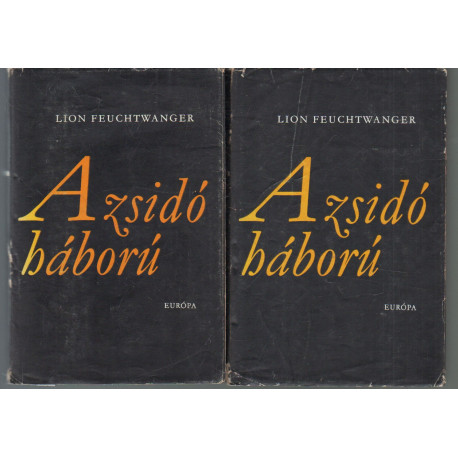 A zsidó háború I-II. kötet