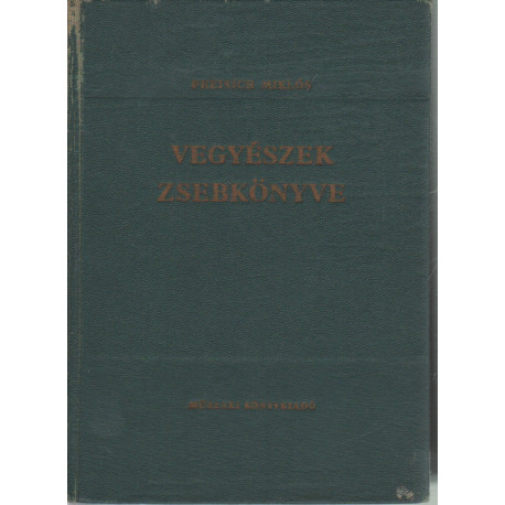 Vegyészek zsebkönyve