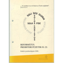 Református presbiteri füzetek II. (3)