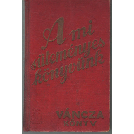 A mi süteményeskönyvünk