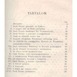 Deák Ferenc Élet- és jellemrajz