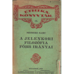 A jelenkori filozófia főbb irányzatai