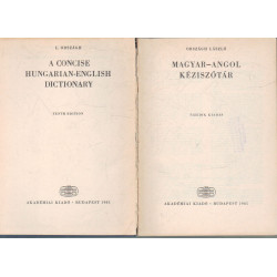 Magyar-angol kéziszótár