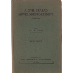 A XVII. század művelődéstörténete