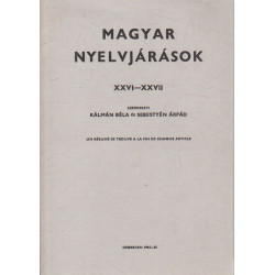 Magyar nyelvjárások XXVI-XXVII (dedikált)