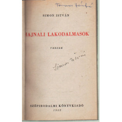 Hajnali lakodalmasok (aláírt)