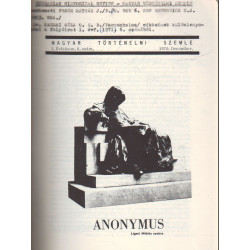 Magyar történelmi szemle -dedikált-