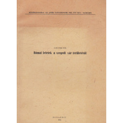 Római levelek a szegedi vár területéről (dedikált)