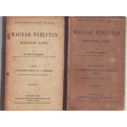 Magyar nyelvtan mondattani alapon I-II. kötet