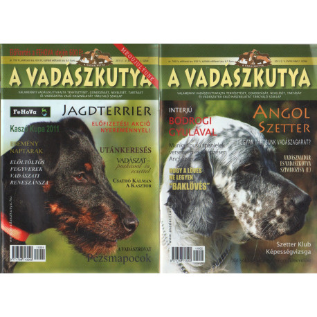 A Vadászkutya 2011. V. évfolyam 1-6. szám (teljes)