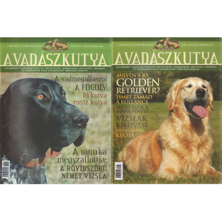 A Vadászkutya 2009. III. évfolyam 1-6. szám (teljes)