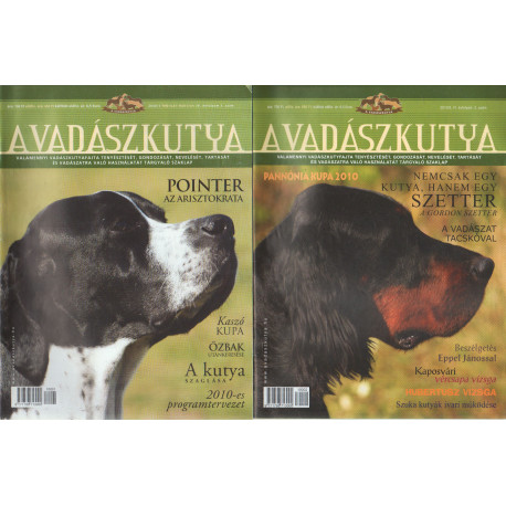A Vadászkutya 2007. I. évfolyam 1-6. szám (teljes)