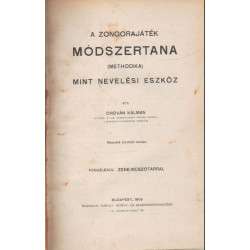 A zongorajáték módszertana