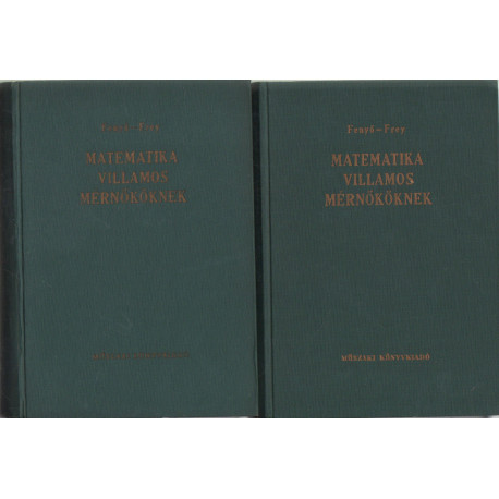 Matematika villamos mérnöknek 1-2.