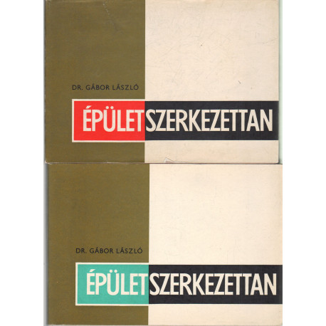 Épületszerkezettan I-IV. kötet