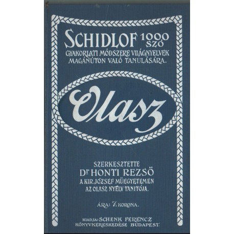 Schidlof 1000 olasz szó gyakorlati módszere