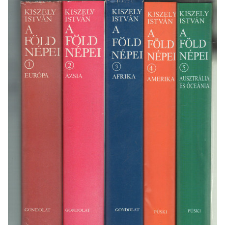 A föld népei: Ázsia, Európa, Amerika, Afrika, Ausztrália