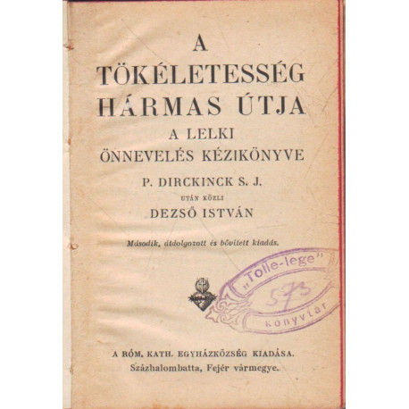 A tökéletesség hármas útja