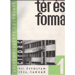 Tér és forma 1934. évf. teljes