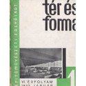 Tér és forma 1933. évf. teljes