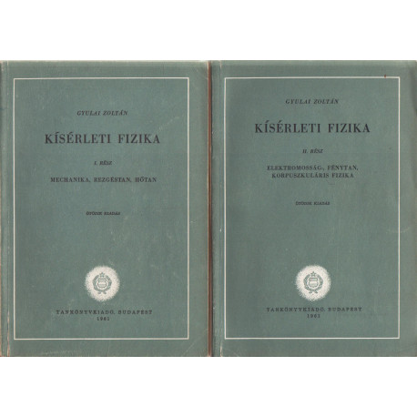Kísérleti fizika I. -II.