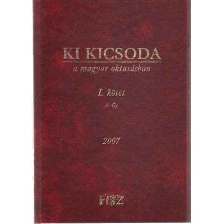 Ki kicsoda a Magyar oktatásban