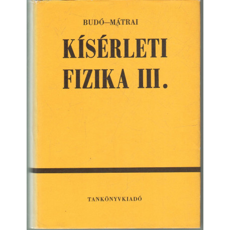 Kísérleti fizika III.