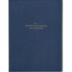 M.1.Mérnök geodéziai szabályzat.
