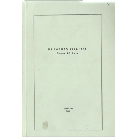 Új Forrás 1969-1988
