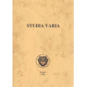 Studia Varia