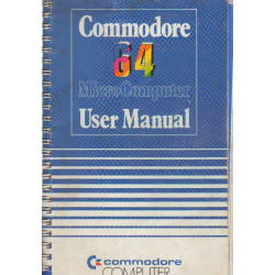 Commodore 64 MicroComputer User Manual