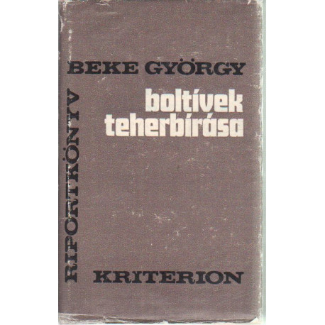 Boltívek teherbírása