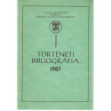 Történeti bibliográfia 1987
