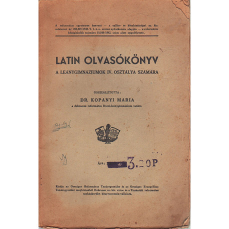 Latin olvasókönyv
