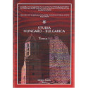 Studia Hungaro- Bulgarica