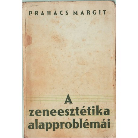 A zeneesztétika alapproblémái