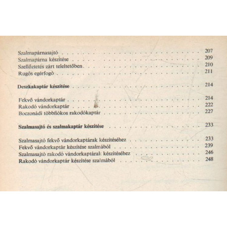 A méhész műhelyében.