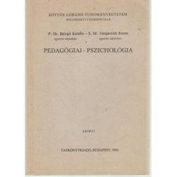 Pedagógia- Pszichológia