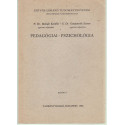 Pedagógia- Pszichológia