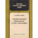 Mezőgazdasági irodalmunk a XVIII. században.