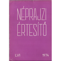 Néprajzi értesítő 1974.