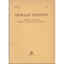 Néprajzi értesítő 1957.