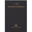 Esztétikai előadások II. kötet