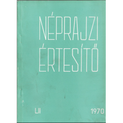 Néprajzi értesítő 1970.