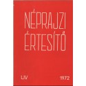 Néprajzi értesítő 1972.