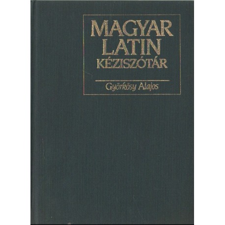 Magyar-latin szótár